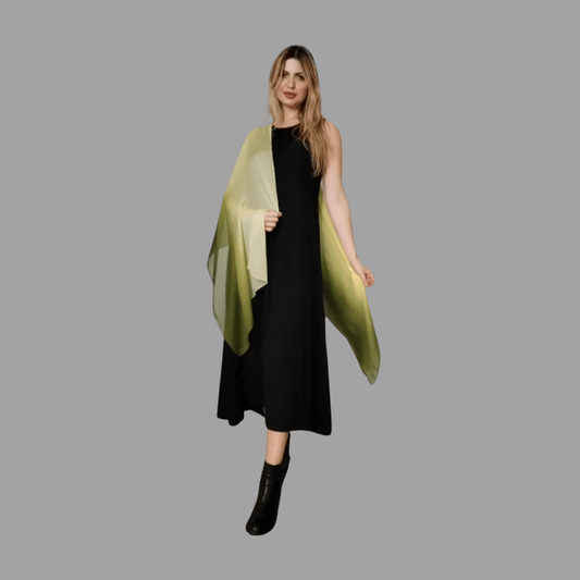 Rainbow Range| Large Silk Scarf Colour of Spring