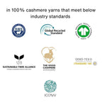 Pure Cashmere Yarn Certificates - Vshine Silk and Shine