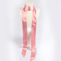 Skinny Satin Mulberry Silk Scarf Dusty Pink - Vshine Silk and Shine 