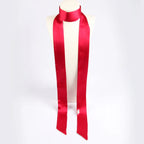 Skinny Satin Mulberry Silk Scarf Dusty Pink - Vshine Silk and Shine 