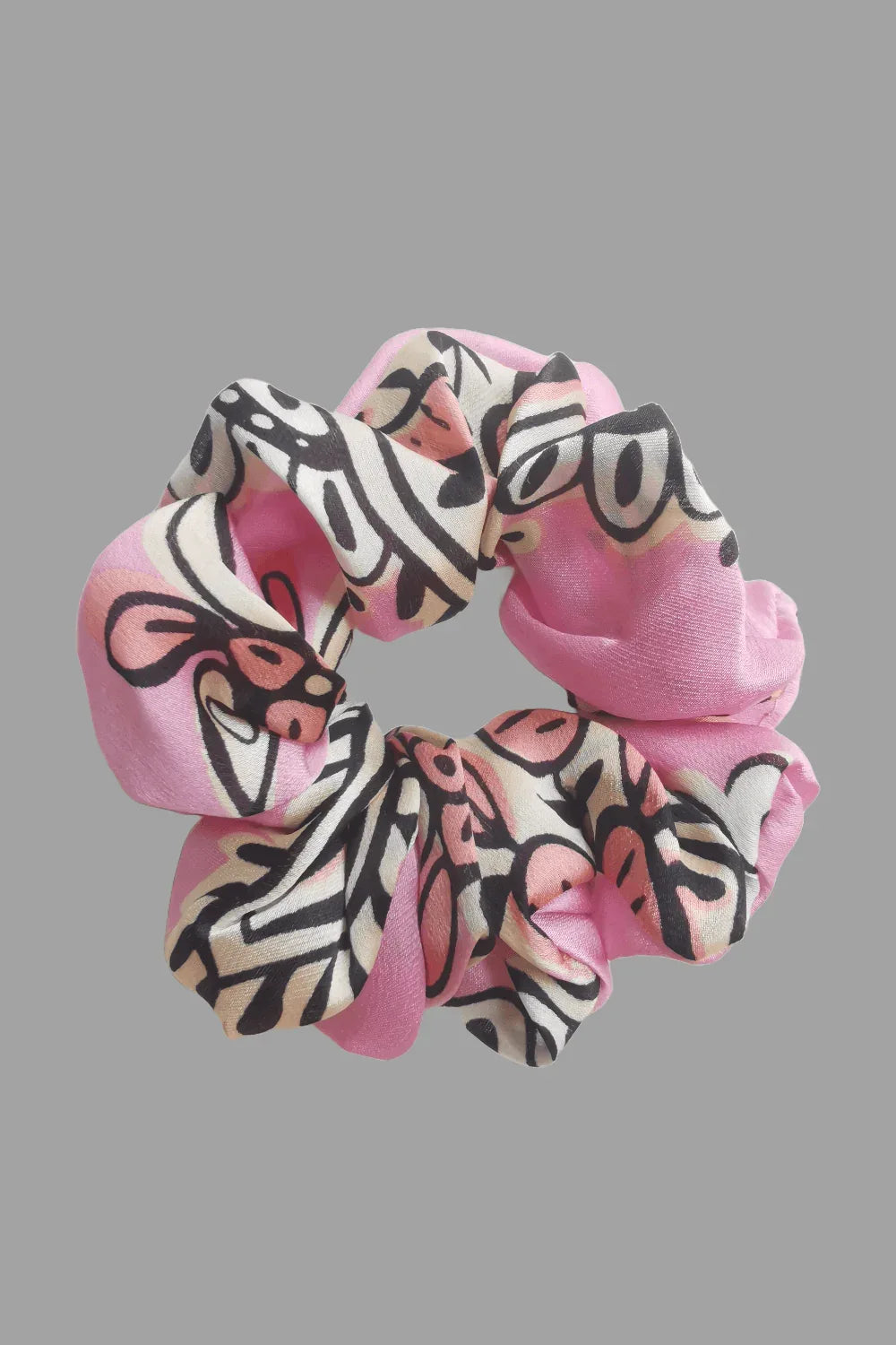 100% Mulberry Silk Hair Scrunchies - Vshine Silk and Shine 