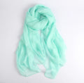 Rainbow Range| Large Silk Scarf Green - Vshine Silk and Shine 