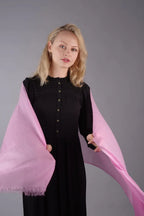 Extra Large Finest Cashmere Shawl Bright Pink - Vshine Silk and Shine 