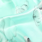Silk Scarf Collections|Blossom Range|Mint Green - Vshine Silk and Shine 
