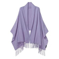 100% Cashmere Shawl in Lilac - Vshine Silk and Shine 