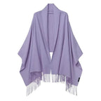 100% Cashmere Shawl in Lilac - Vshine Silk and Shine 