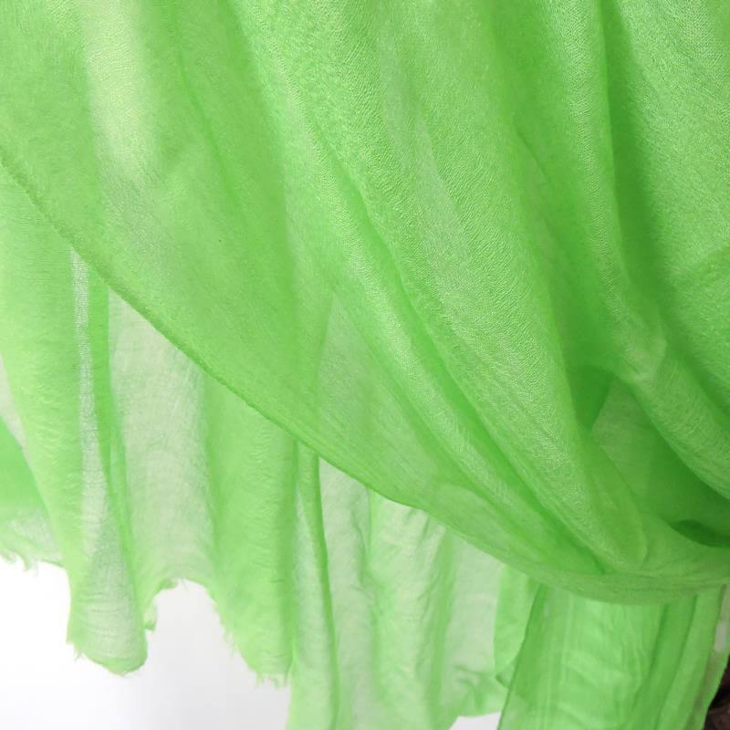 Extra Large Finest Cashmere Shawl Green - Vshine Silk and Shine 