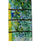 Oil Paint Silk Scarf| Oil Paint Spring Field - Vshine Silk and Shine 
