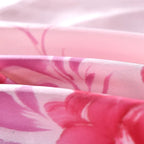 Luxury Silk and Shine Bedding Set Pure Lux Neutral Tone Rose Dream - Vshine Silk and Shine 