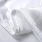 Luxury Silk and Shine Bedding Set Pure Lux Neutral Tone Snowwhite Dreams - Vshine Silk and Shine 