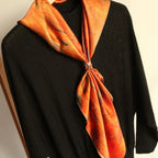 Oil Paint Silk Scarf| Sunset - Vshine Silk and Shine 